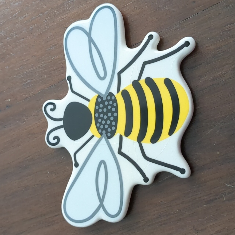 Yellow and Black Bee Home Accent